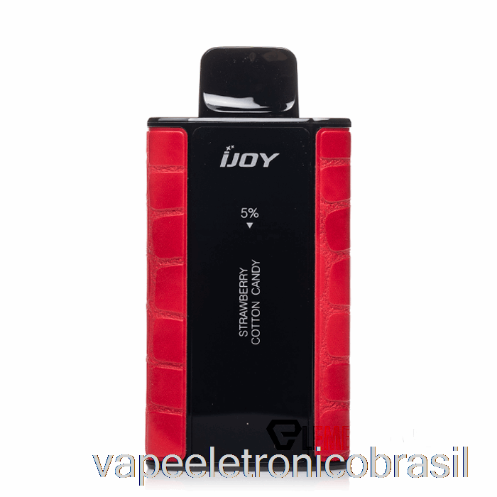 Vape Vaporesso Ijoy Capitão 10000 Algodão Doce Descartável De Morango